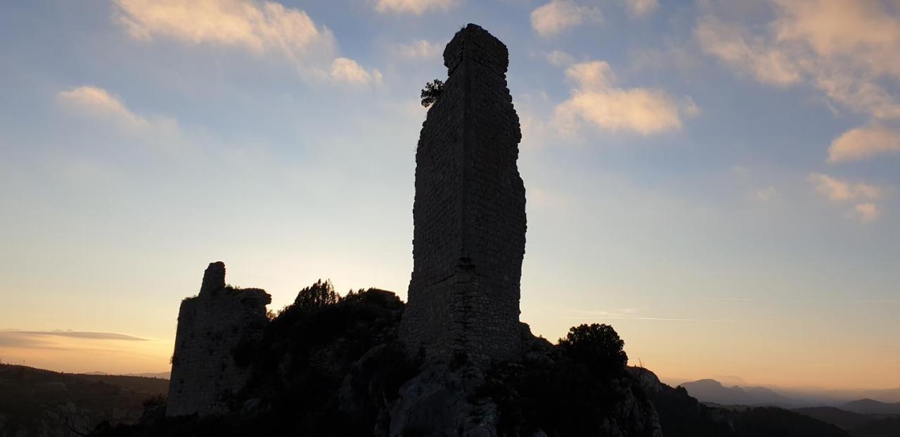 Chambres D'Hotes Et Gites- L'Abri Sous Roche Tautavel Dış mekan fotoğraf